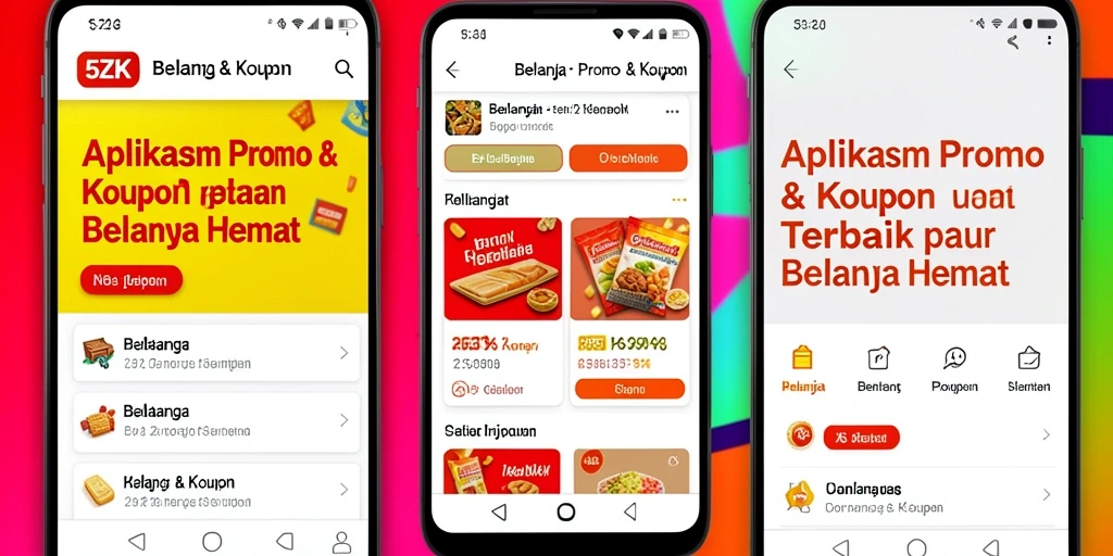 Tampilan antarmuka utama 5ZK yang memudahkan pengguna menemukan promo.