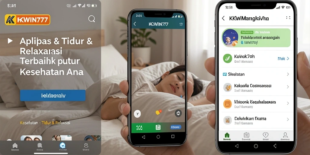 Tampilan antarmuka KKWIN777 yang intuitif dan menarik untuk tidur dan relaksasi.