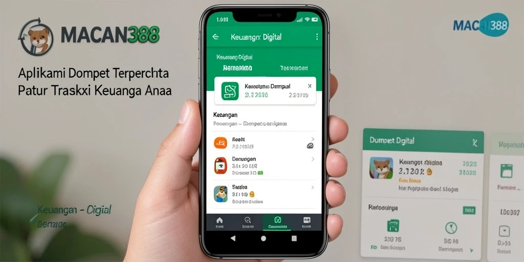 Tampilan antarmuka yang sederhana dan fungsional dari MACAN388.