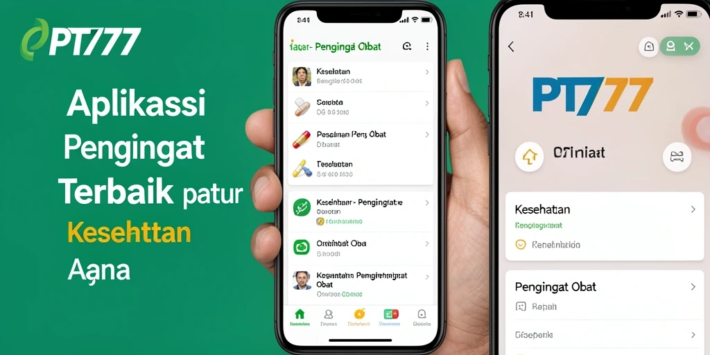 Tampilan antarmuka utama PT777 yang ramah pengguna dan fungsional.
